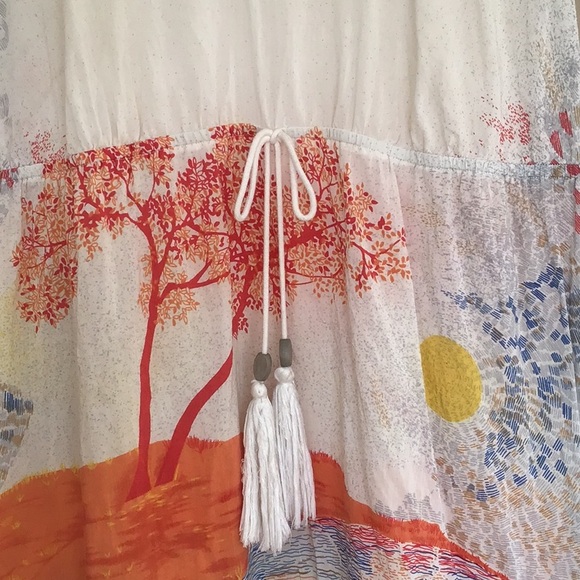 Cotton & Silk Dress or Coverup - Picture 4 of 10